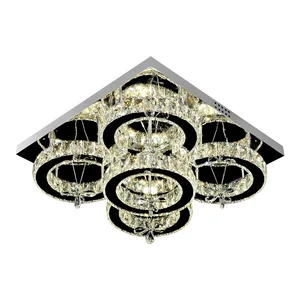 Wholesale China Crystal Led Fixture Ring Ceiling Light