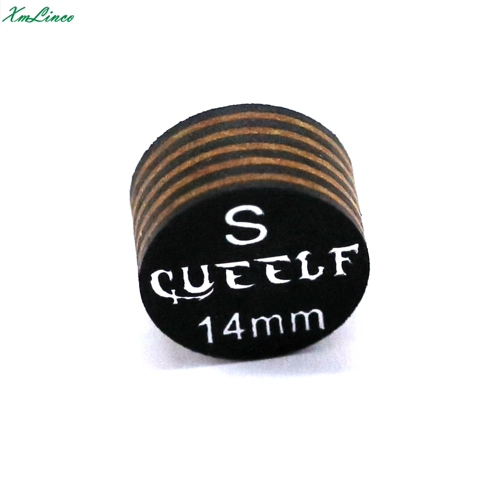 Высококачественный бильярдный кий XMLINCO, 14 мм, 11 слоев, разные цвета, наконечник бильярдного кия