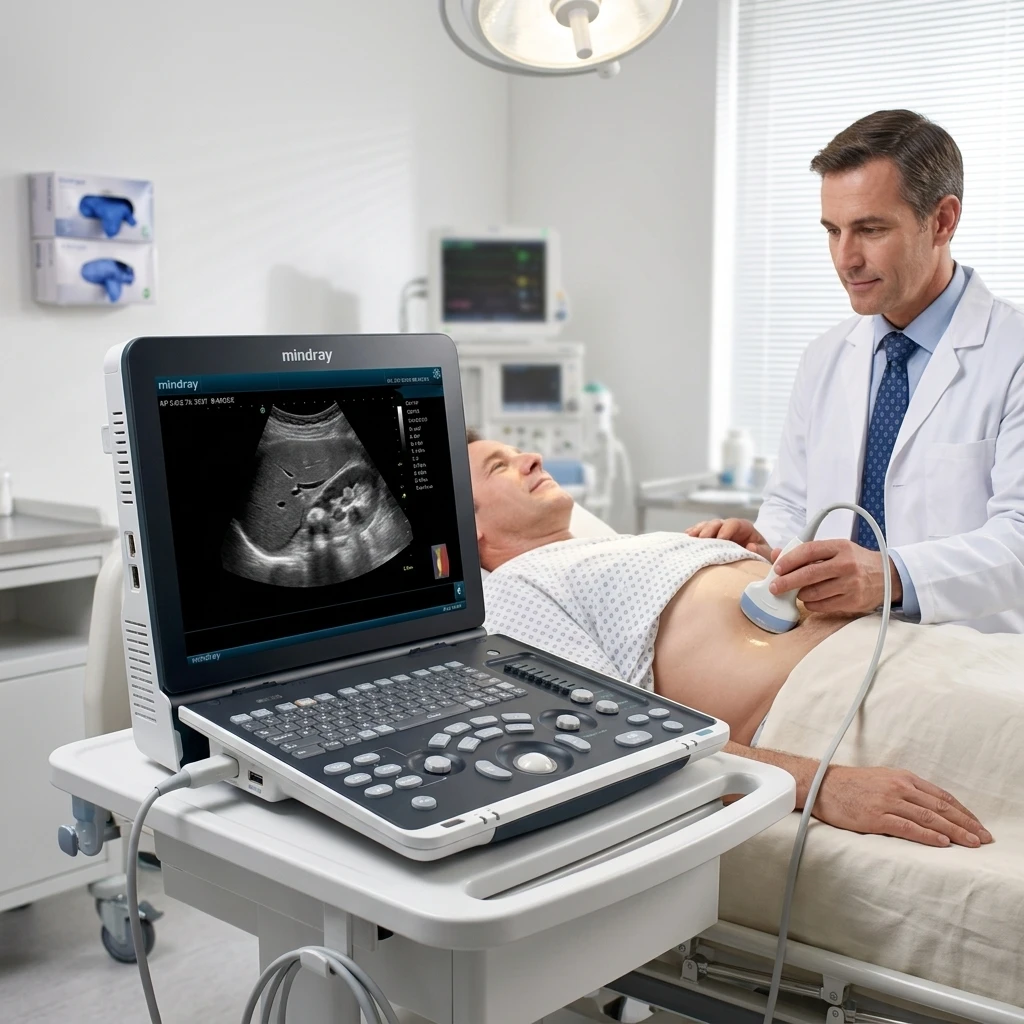 Mindray DP-50 Portable Ultrasound Machine Color Doppler CW Cardiac Stress Echo Vascular 4D Original Mindray USG Price