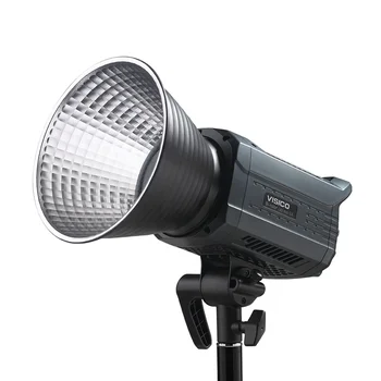 200W High TLCL 97 Cob LED Video Light for Photography Handheld  Studio Movie Light BICOLOR Mount Power Range