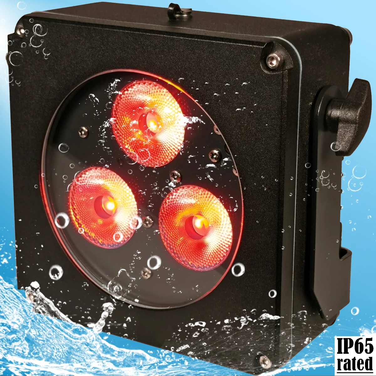 BeamZ Pro BBP54 - Batterij Uplight Par 4x 12W Ook voor buiten, 6-in-1 RGBAW-UV LED