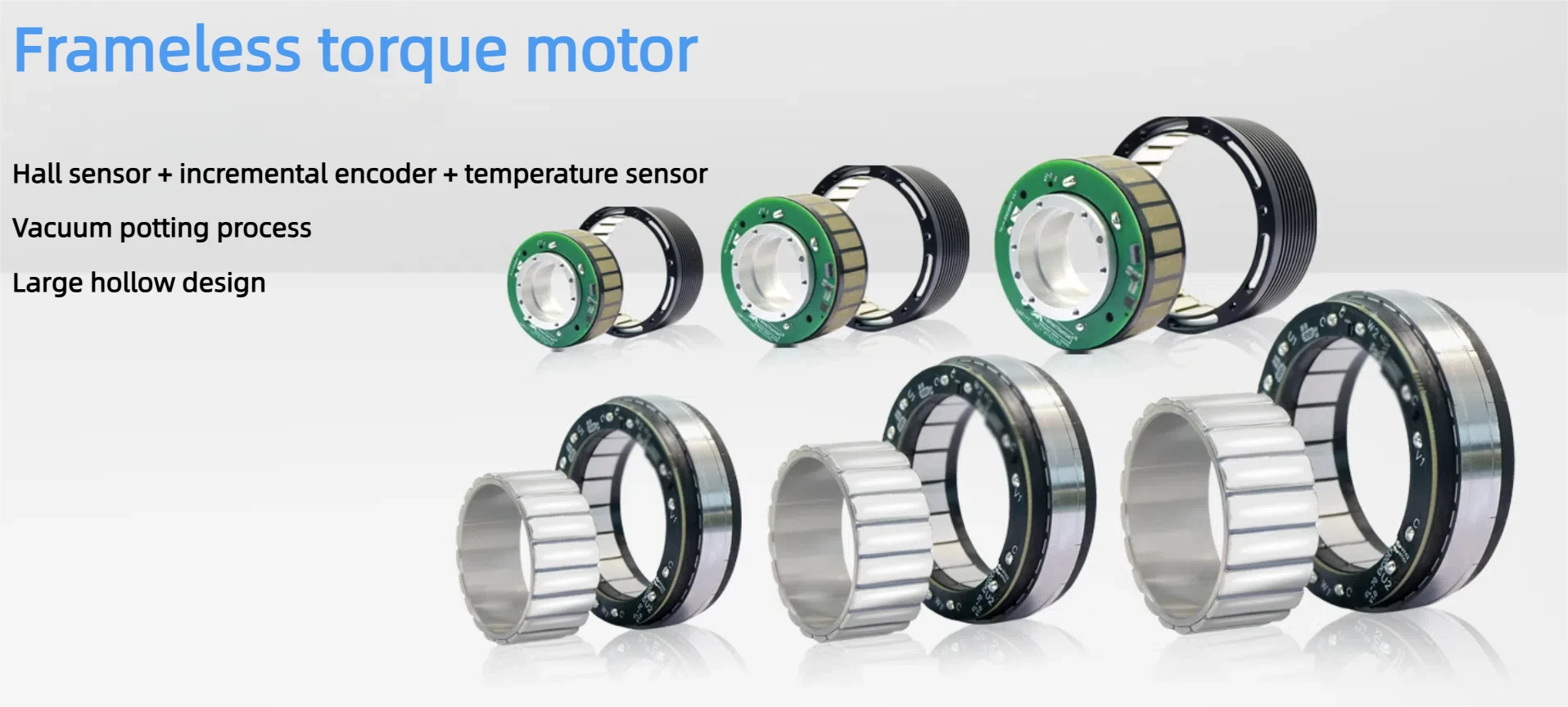 Frameless Outer Rotor Motor, Brushless, 3100/3500RPM - detail 2