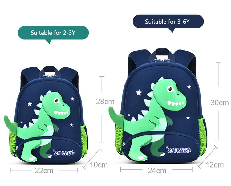 Backpack Cartoon Printing Bag Kids Backpack School Bag for Girl and Boys
