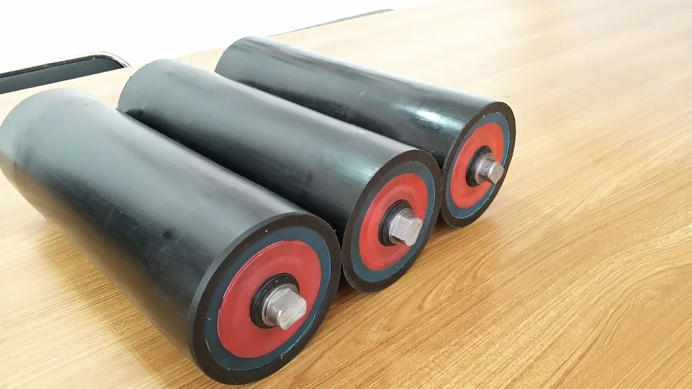 Conveyor HDPE Idler Roller Labyrinth Seals HDPE Rollers for Conveyor Belt