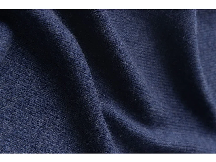 Custom Winter Warm Wool Scarf Mongolian Plain Knit Cashmere Scarf_voghion.com