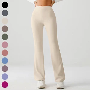 Wholesale Custom High Waist Sport Workout Yoga Pants Leggings Women Soft Polyamide Fitness Leggings With Pockets