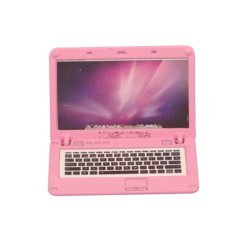 Оптовая продажа Новое поступление 18 дюймов американская кукла девочка, автомобильные аксессуары, розовый цвет ноутбука Ipad Iphone наборы игрушечных конструкторов