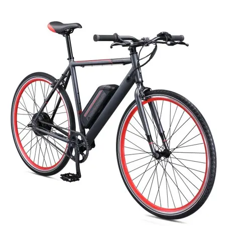 Schwinn Monroe 250 Watt Hub-Drive 700c single Speed Electric Bicycle, Small Frame Schwinn Monroe 250 Watt Hub-Drive 700c single Speed Electric Bicycle, Small Frame