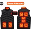 Black 11 zones Heated