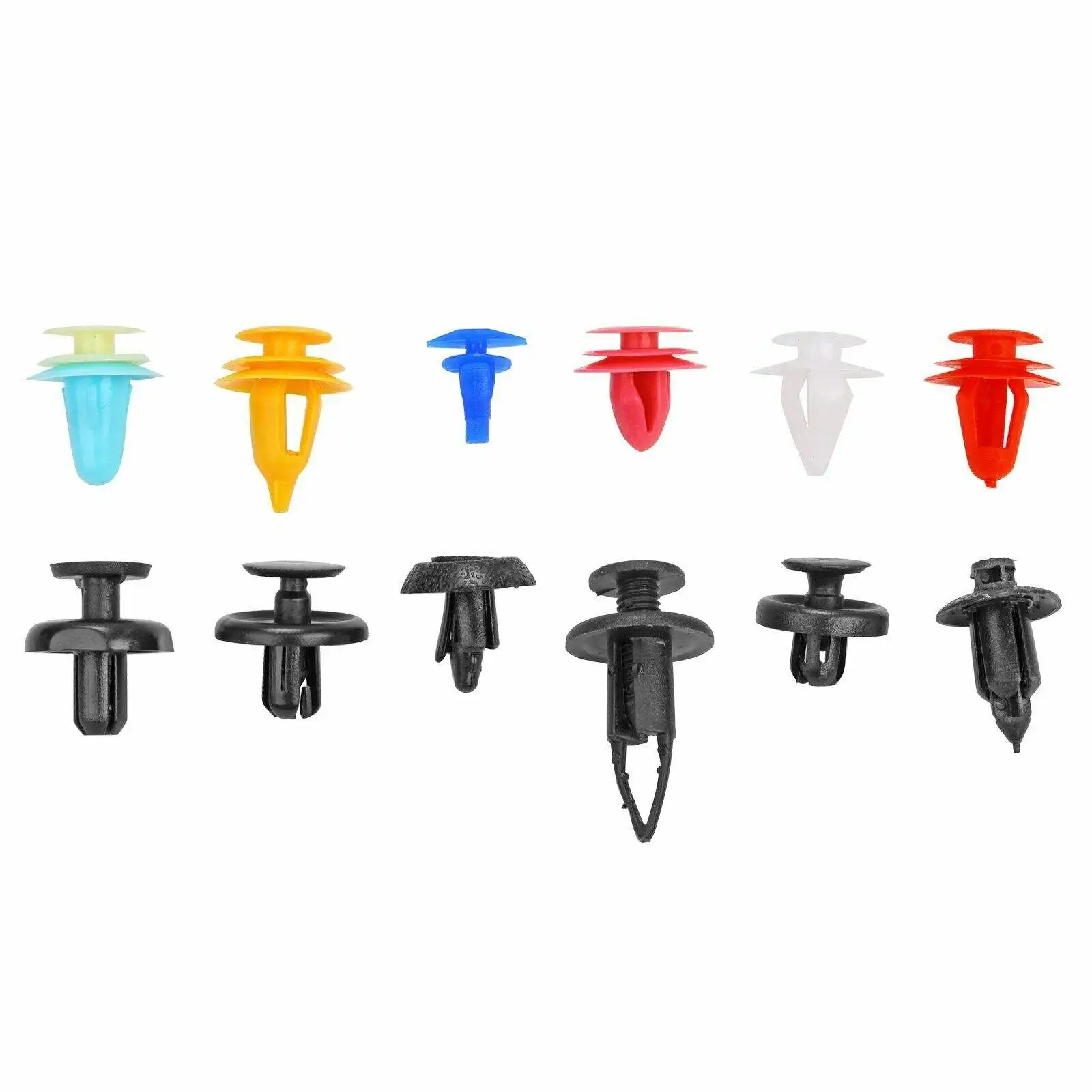 240 Clip Fissaggio Auto In Nylon – 12 Misure Assortite Con Cacciavite – Per GM, Ford, Toyota, Honda, Chrysler