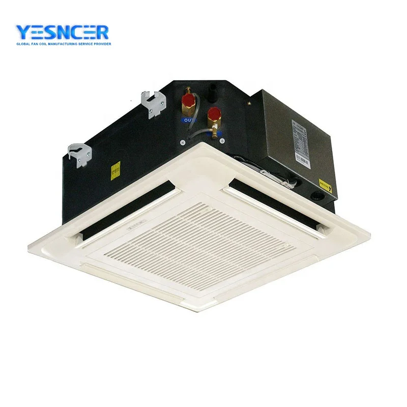Central air conditioning HVAC cassette horizontal fan coil unit fcu units conditioners ceiling fans