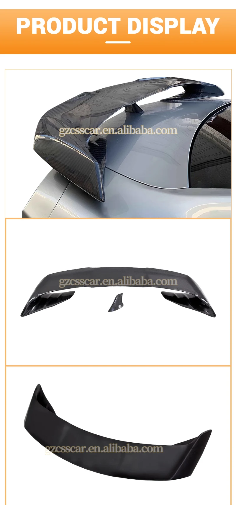 2017 Gtr R35 Carbon Fiber Vari Style Rear Trunk Wing Spoiler - Buy ...