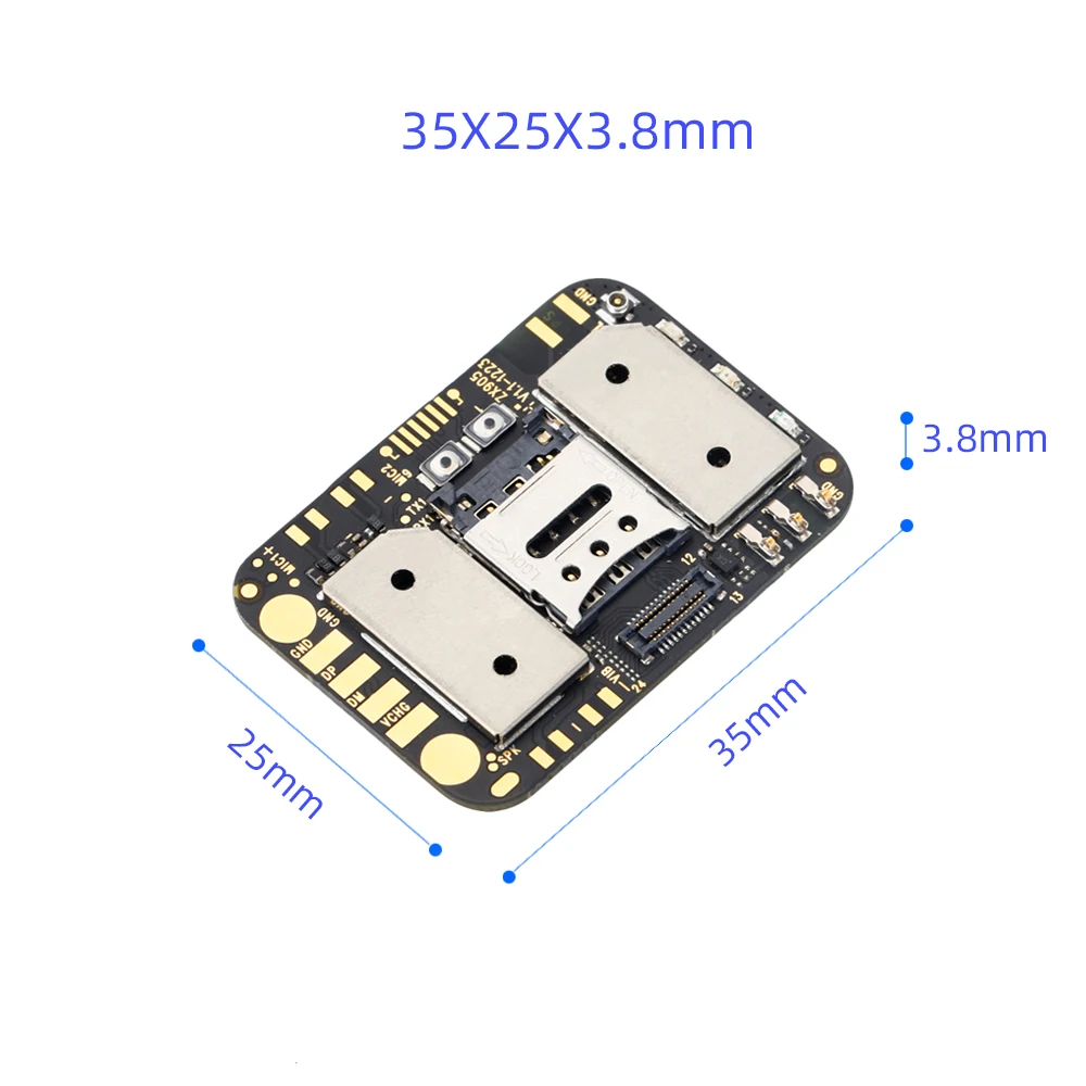 小型GPS Mini GPS Tracker ZX905 2G + 4G Chip LTE CAT-1 Tracking PCBA