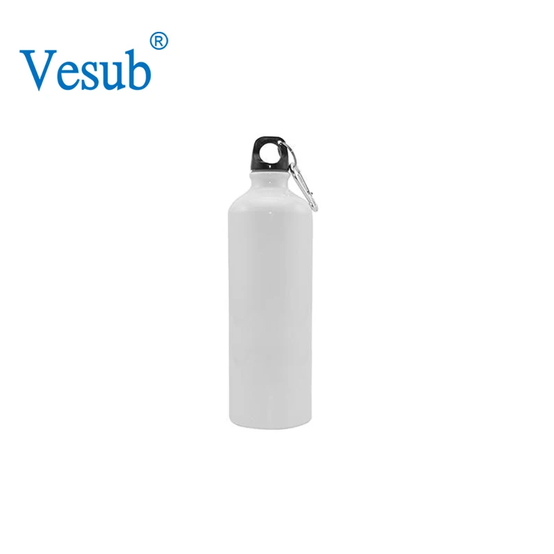 Wholesale Low Price 600ml Sublimation Customized Blank Aluminium Sipper Water Bottle for Heat Press Printing