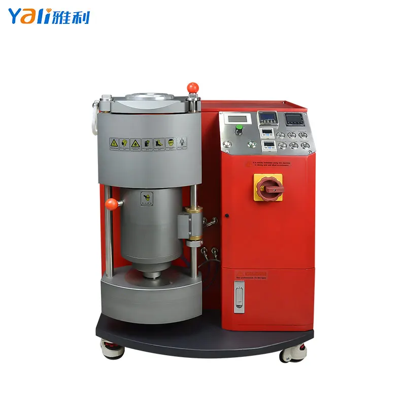Mini Style  Metal Continuous Gold Sliver Convenient Vacuum Casting Machine with Induction Melter Jewelry Melting Furnace