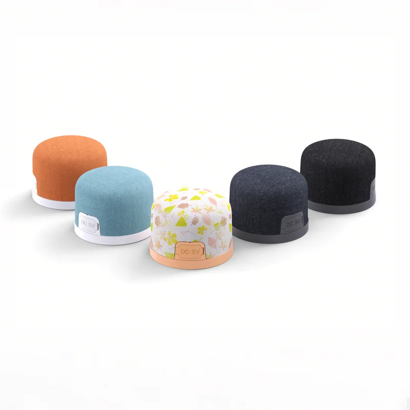 OEM Customizable TWS Portable Mini Speakers Various Colors Fabric Waterproof Bluetooth Speaker Magnetic Phone Holder for Gaming