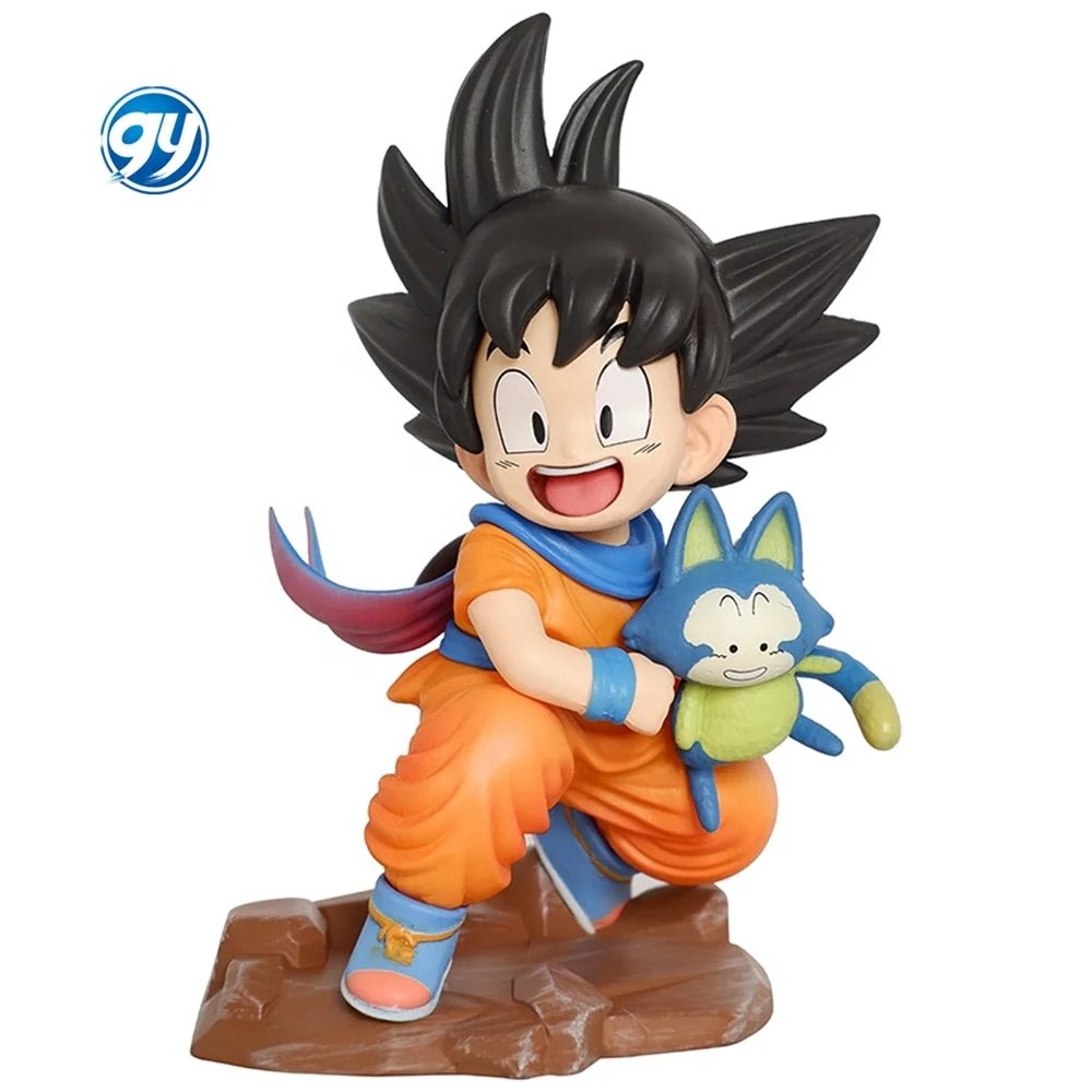 日本の人気クラシックアニメフィギュア悟空像子供時代の悟空