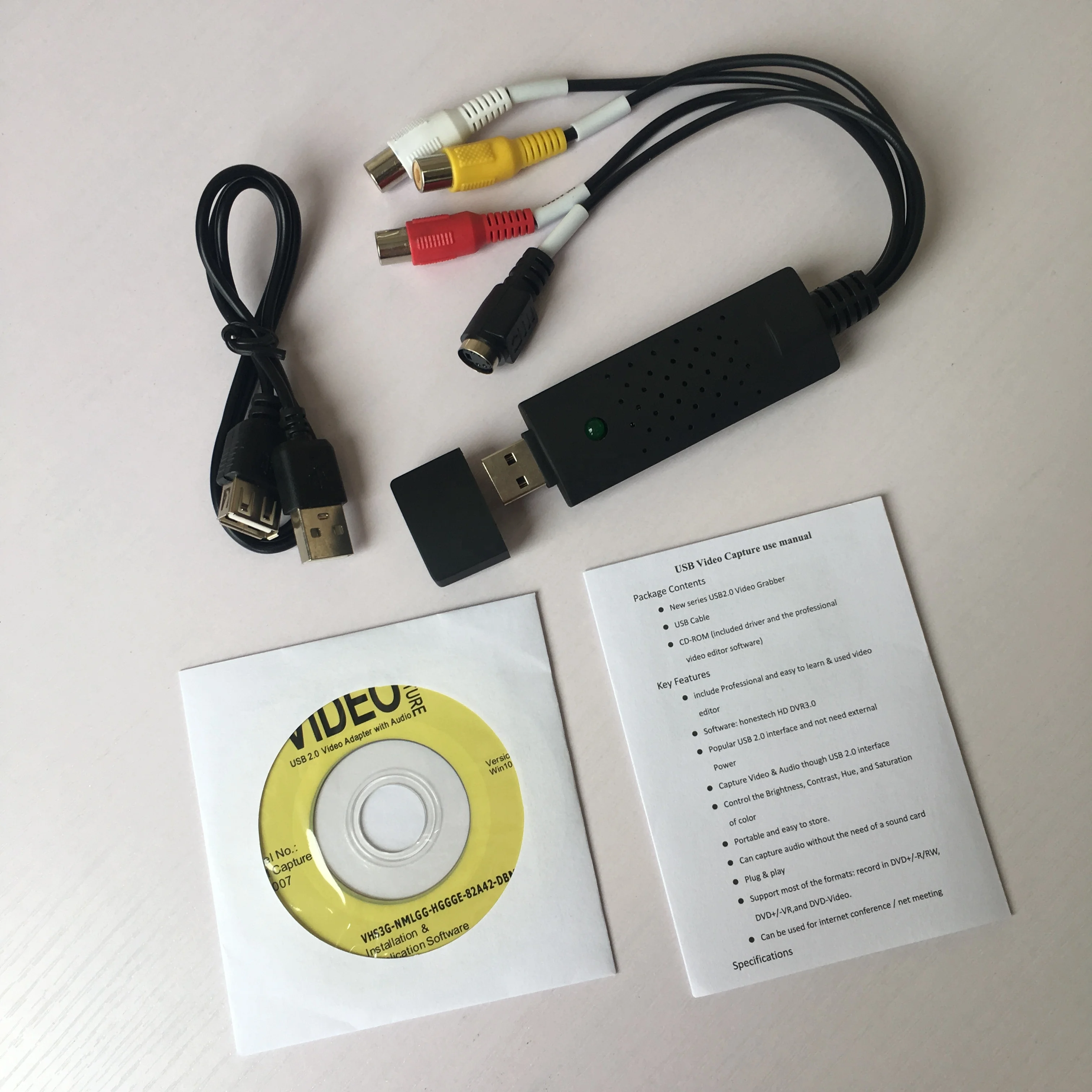 4ch Usb Dvr Smi Grabber Device Windows 10 Usb Video Adapter With