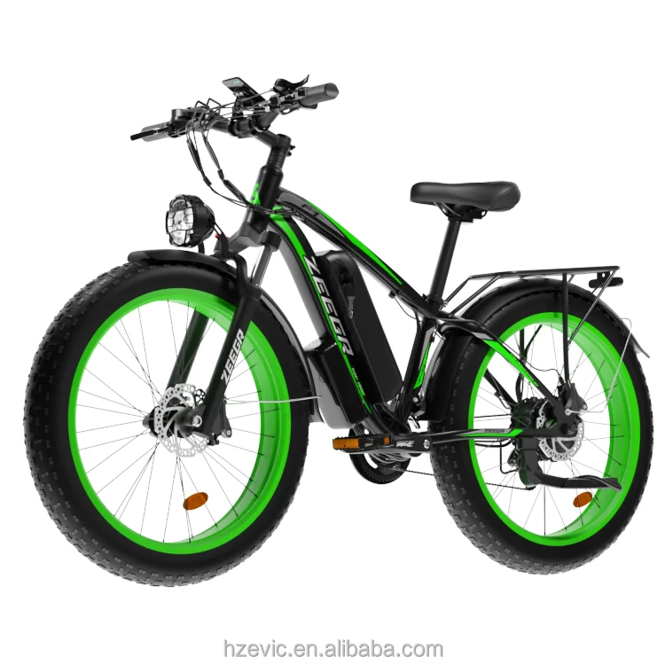Boombike Electric Bicycle 26 Inch Fast 1000w Electric Mountain Bike With  Fat Tires