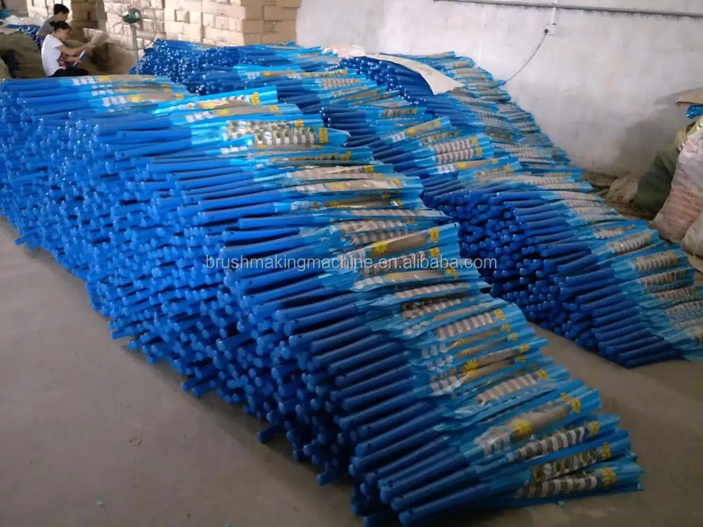 Meixin Automatic Indian No Dust Broom Making Machine and Phool Jhadu Broom Machine for Diwali