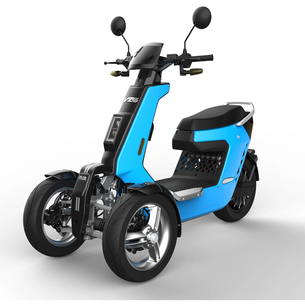 V28 Three Speed Electric Motorcycle Motorbike Scooter and Trike with 3 Wheel for Adult