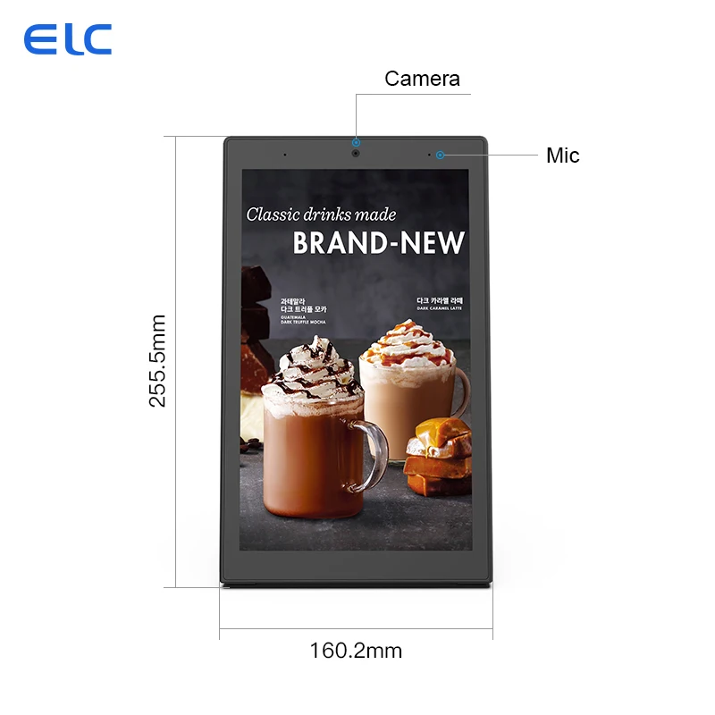 ELC WL1036T 10.1inch RK3566 Touch Panel Devices Customer Feedback Hotel Ordering Devices Android 11 L Shape Devices