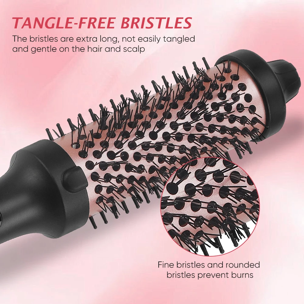 ONULISS Portable Cordless Hair Straightener Brush in