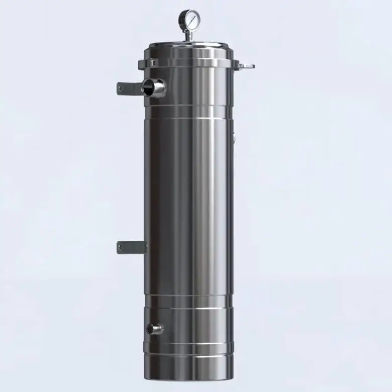 Purificador de Água por Ultrafiltração para Uso Externo, de Grande Capacidade, em Aço Inoxidável, Sem Necessidade de Energia Elétrica, Portátil, para Uso Doméstico, com Membrana UF