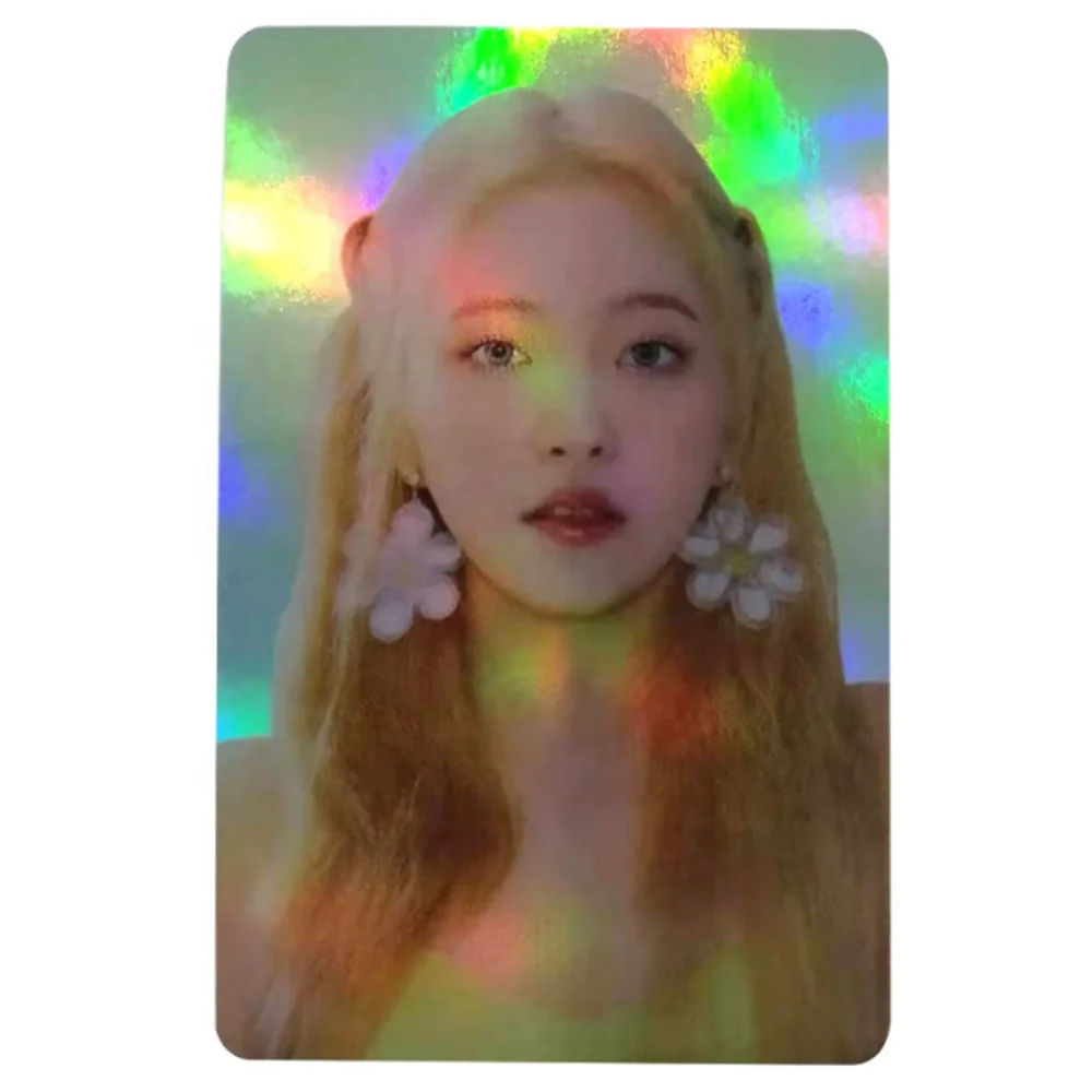 K-POP タレントカード ホログラム仕上げ 卸売カスタム印刷小さな紙カードはがき韓国アイドルk-popホログラム