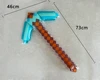 Mosaic inflatable handle, blue