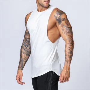 Men's Custom Workout Tank Top and Fitness Vests Breathable Sportswear for Gym Plus Size Customizable