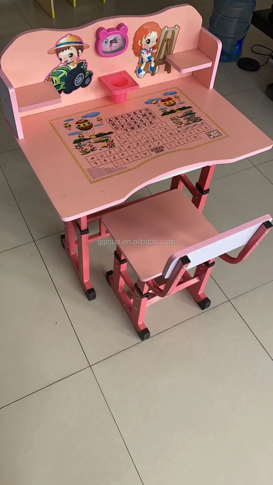 Cheap Fold Up Study Table Portable Children Wooden Folding Table And