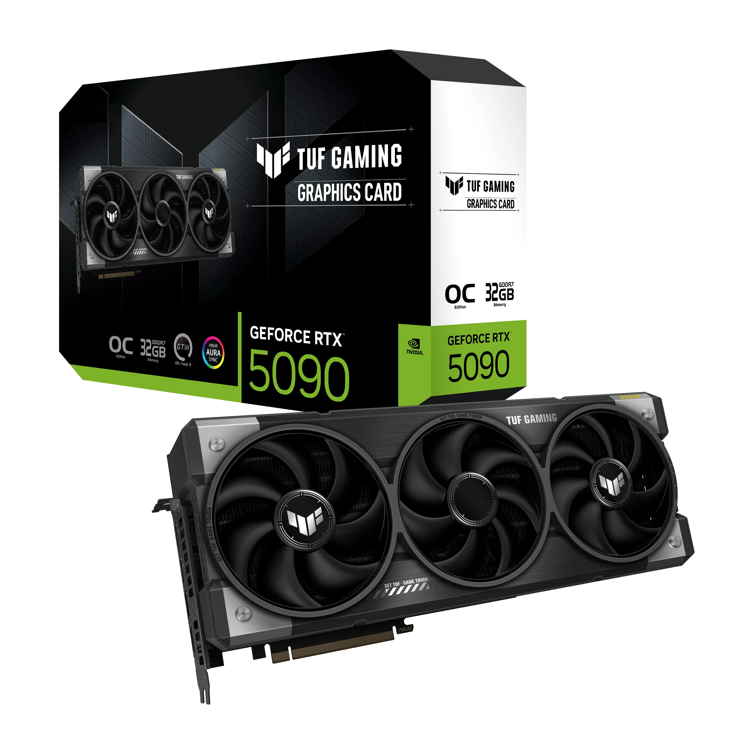 TUF Gaming GeForce RTX 5090 32GB GDDR7 OC - 7680x4320 Çözünürlük GPU