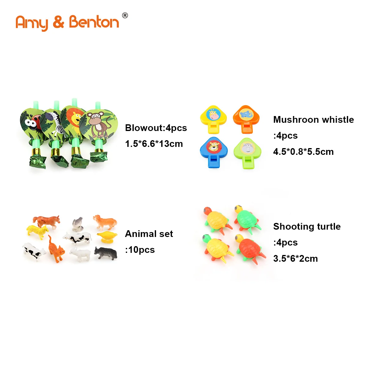 22 шт. игрушки для вечеринки