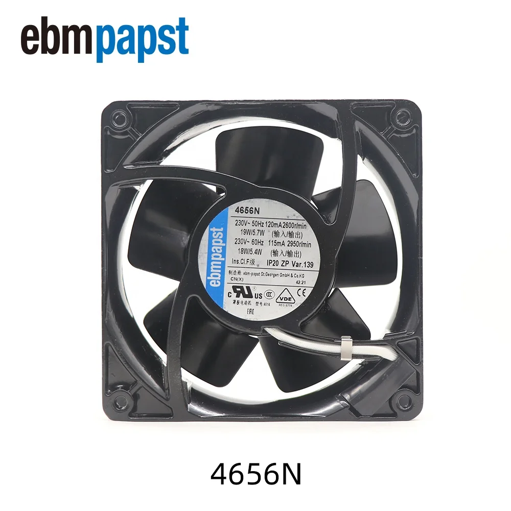 4656N 12038 all metal high temperature resistant AC230V 19/18W 12CM cooling fan 並行輸入品 Original 4656N⁄A01 Ac220v 230v 12CM 12038 120mm 19W Ac All Metal