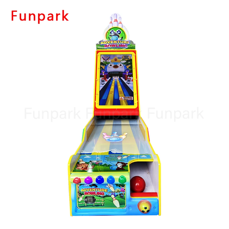 Mesin Permainan Boling Funforward Industrial Arcade – Mesin Tebus Tiket Satu Pemain Beroperasi Dengan Syiling dengan Pemantauan Secara Nyata untuk Pusat Hiburan