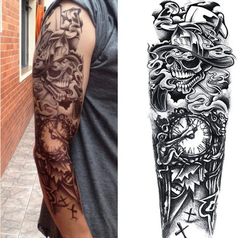 Cool Arm Sleeve Tattoos Design For Men And Women Buy Arm Tattoo Sleeve Tattoo Tattoo Design Product On Alibaba Com