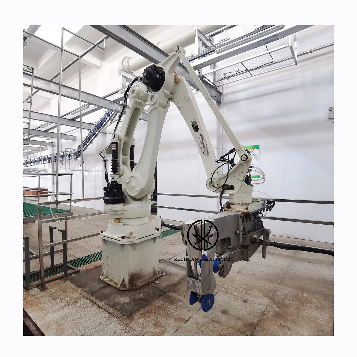 Factory Directly Produced Swine Killing Abattoir Machines Fully Automatic Robot Splitting Saw For Pig Slaughtering Equipment