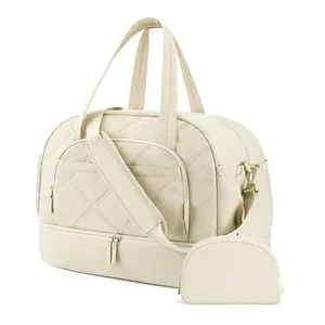 2026 New Custom Logo Travel Bag Outdoor With Independent Shoe Warehouse Large Capacity Workout Gym Duffle Bag for Women Men