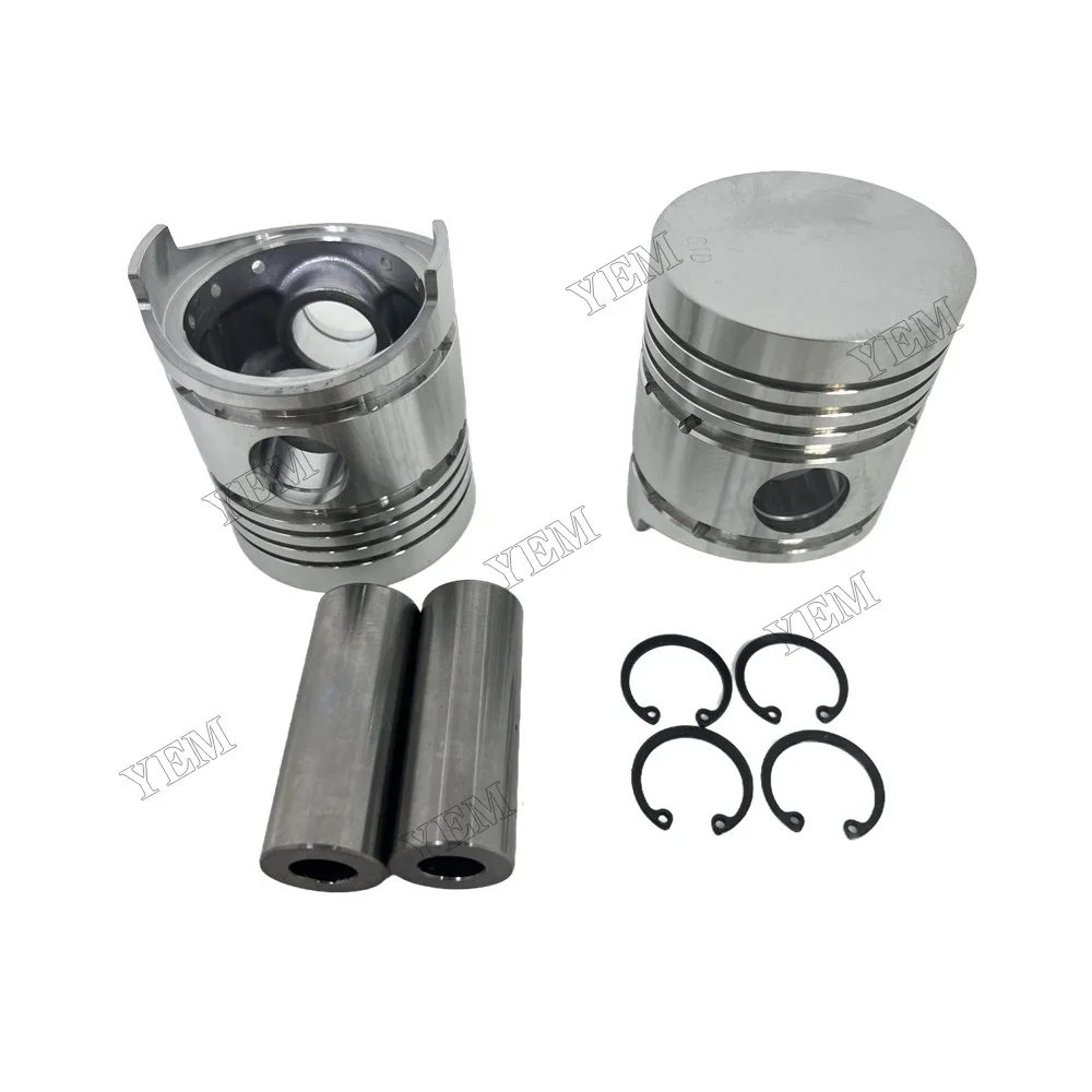 B6000 Engine Cylinder Liner Kit With Pistons Rings Liner for Bobcat Scarifier for Kubota Engine 3