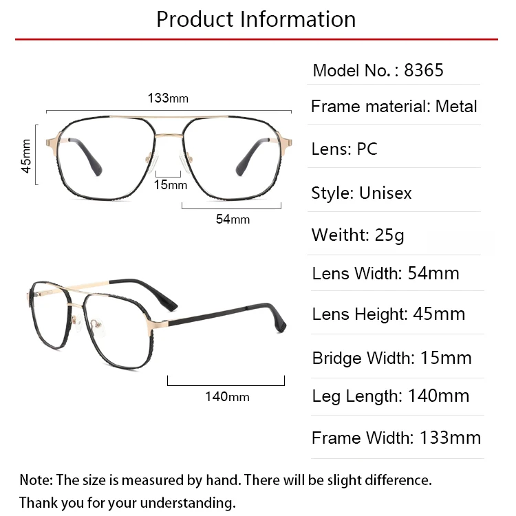 La Montura Latest Fashion Spectacle Frames Two Tone Metal Frame Two ...