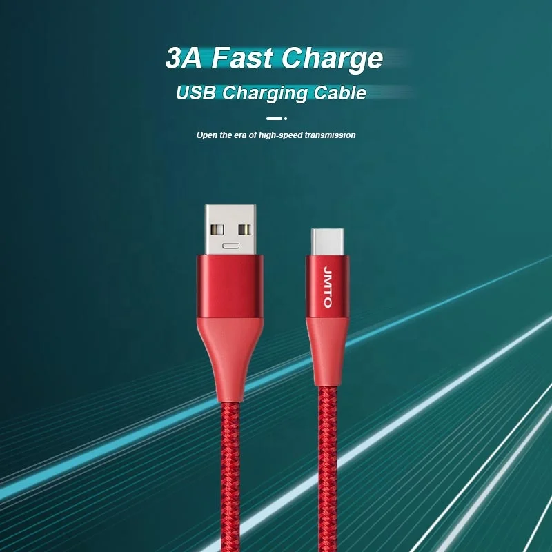 Оптовая продажа с фабрики, цена usb 2,0 3A быстрой зарядки с разъемом типа c для телефона