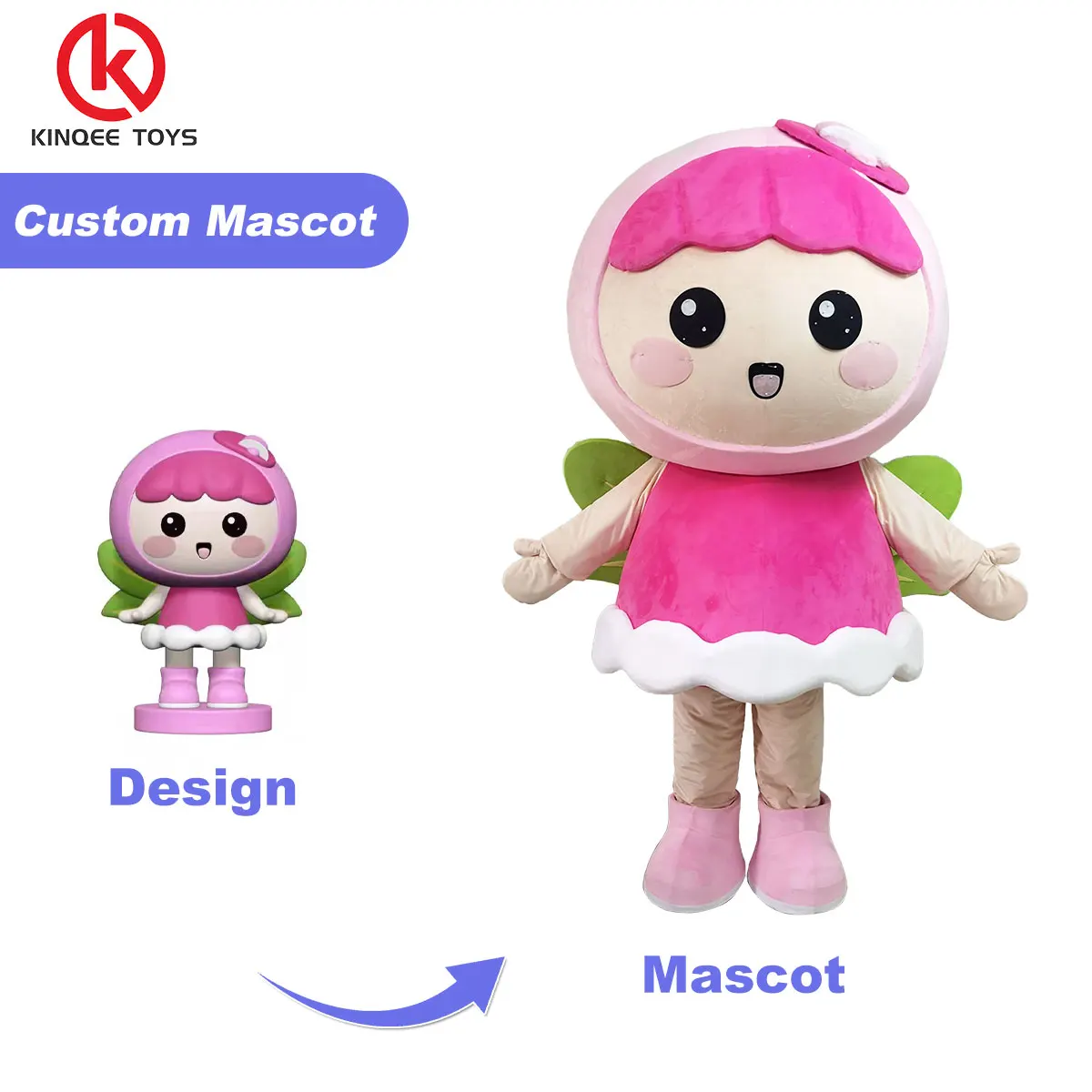 Kinqee Custom Adult Size Animal Customized Mascot Costume Engrave High Quality  Cartoon Characters Costumes for Adults