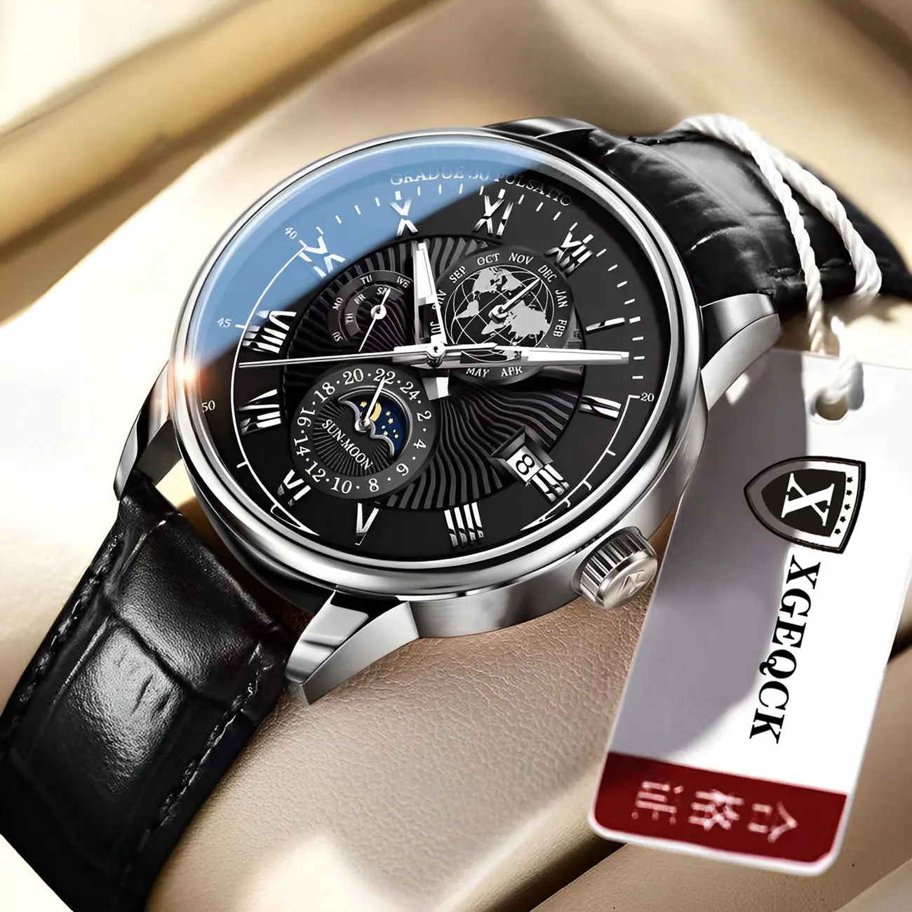 Men's Luxury Fashion Quartz Watch Waterproof main image 1