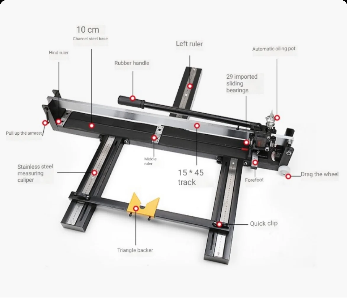 800mm 1000mm 1200mm Manual Tiles Cutter Ceramic Machine Hand Tile Cutter Buy Manual Tile