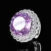anillo morado de tamaño abierto