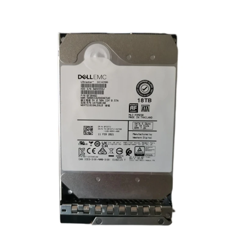 Hot Selling Dell 8TB SAS 3.5 7.2k RPM 12Gbps R750| Alibaba.com