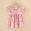 Pink flower dress