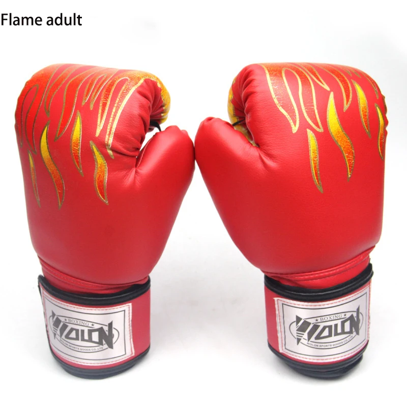 Flame Tiger Boxing King Boxing Gloves Suitable For Sanda Taekwondo ...