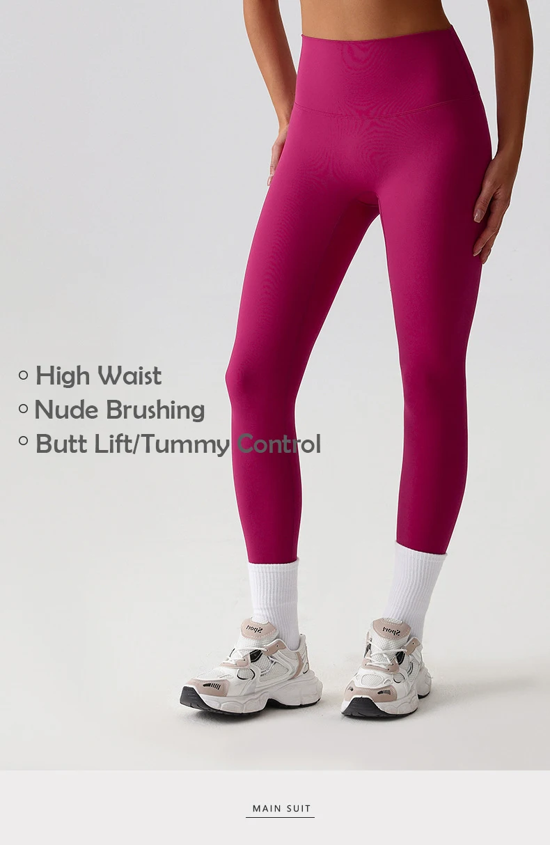 Breathable High Waist Fitness Pants Yoga Tights Female Push Up Sports Leggings